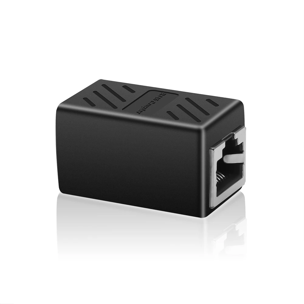 Соединитель RJ45 для сетевого кабеля Cat6A/Cat6/Cat5e Ethernet соединитель удлинитель