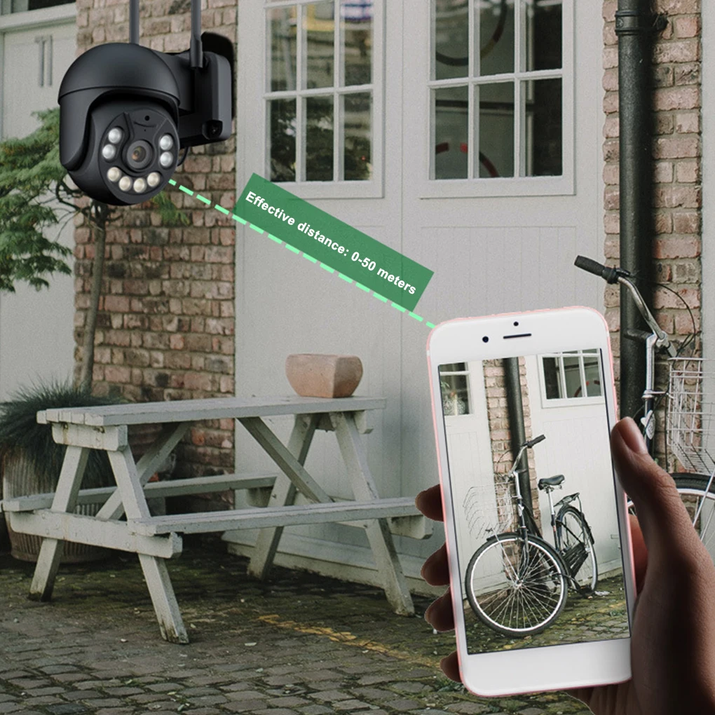

WIFI 1080P Security IP Camera Wireless 2MP 4X Digital Zoom PTZ Outdoor Indoor HD CCTV Surveillance Cam Motion Tracking CamHi
