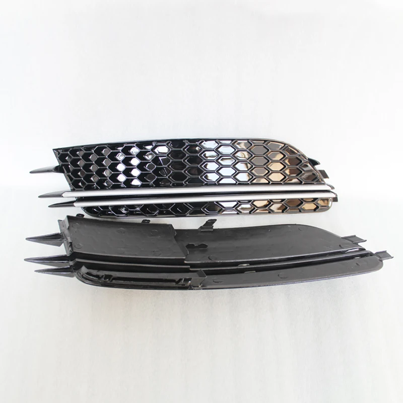 RS6 стиль передний бампер противотуманная решетка светильник фара крышка для Audi A6