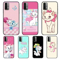 soft marie cat phone case for xiaomi redmi 11 lite 9c 8a 7a pro 10t 5g anime cover mi 10 ultra poco m3 x3 nfc 8 se cover