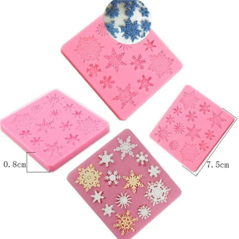 3D рождественские украшения снежинка кружево шоколадвечерние НКА сделай сам