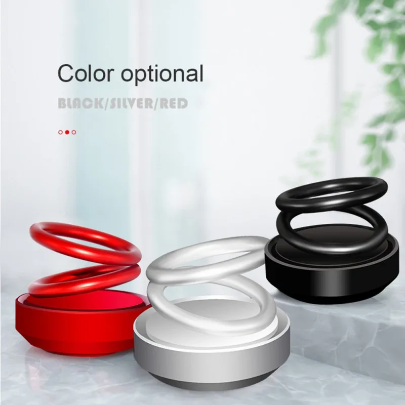 Автомобильный вращающийся ароматизатор на солнечной батарее автомобильный