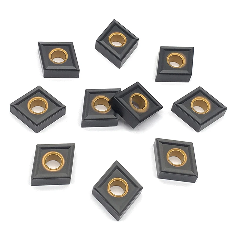 

10PCS CNMG120404 KC3115 Carbide Inserts High Quality External Turning Tool CNMG 120404 Blade CNC Lathe Cutter Tool For Cast Iron