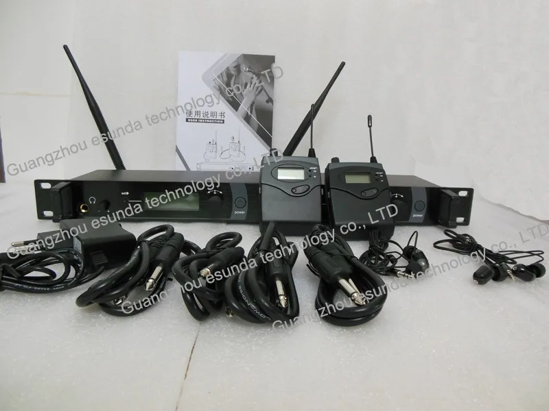 Приемники с двойным передатчиком система мониторинга в ушах наушниками