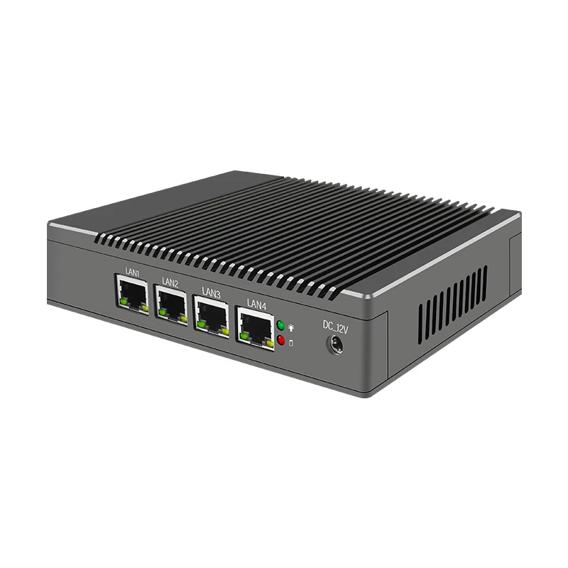 Intel AES-NI N3160 J3455 Quad Core 8GB 4LAN 2USB брандмауэр мини-компьютер Pfsense Openwrt Centos Ubuntu Vyos |