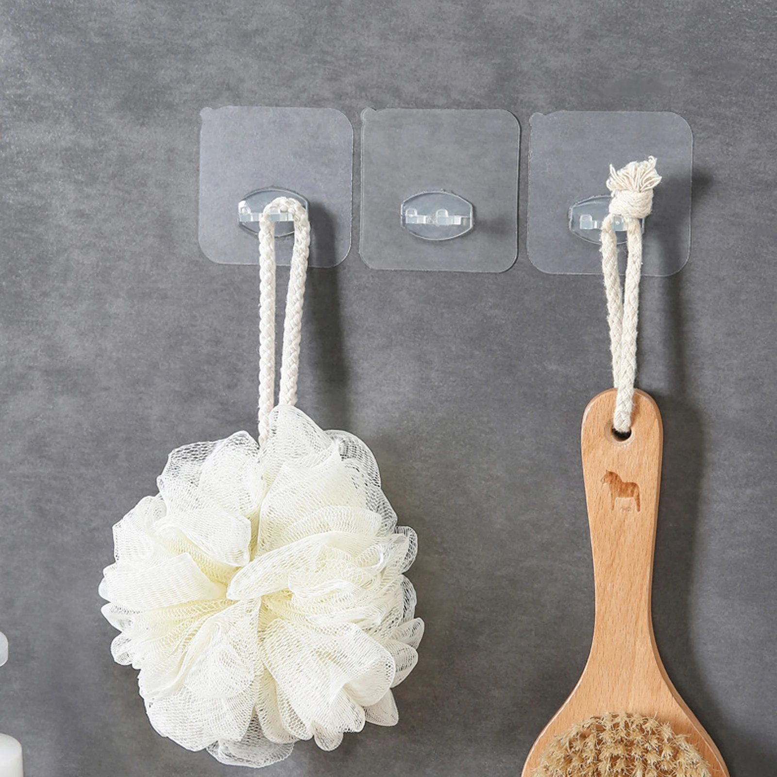 

Настенный Прозрачный многоразовый аксессуар для ванной комнаты