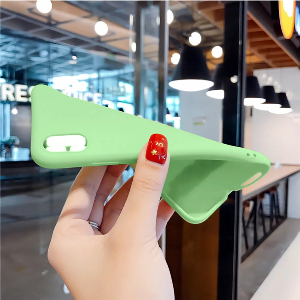 

Color Silicone Phone Case Phone Case For IPhone 6 6s 7 8 Plus X Xs Xr Xsmax 11 12 Pro Promax 12mini Candy Pink Silicone Cover