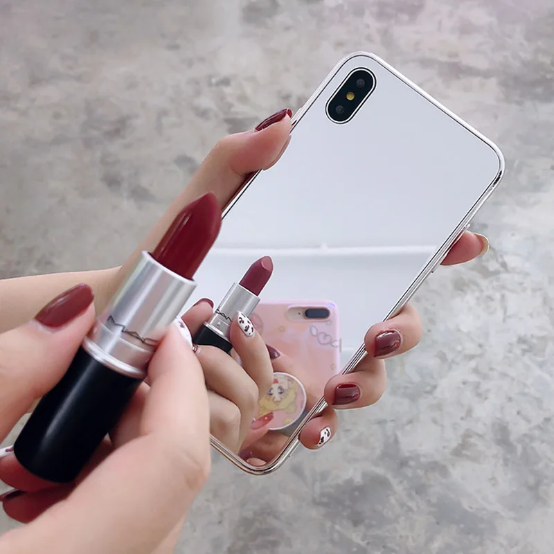 Чехол для Huawei P Smart 2019 Psmart Plus роскошный зеркальный силиконовый чехол с рисунком LX1