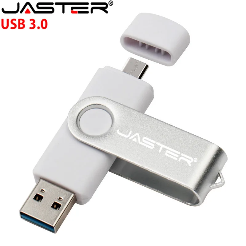 Высокоскоростной OTG USB флеш накопитель JASTER флэш на 16 ГБ Usb диск 32 64 128 флешка 3 0 для