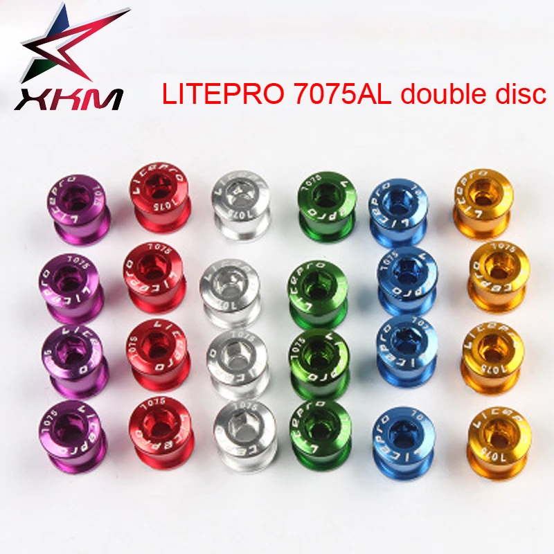 Litepro велосипедный Кривошип винты для фотовспышки с двойным винтом дисков