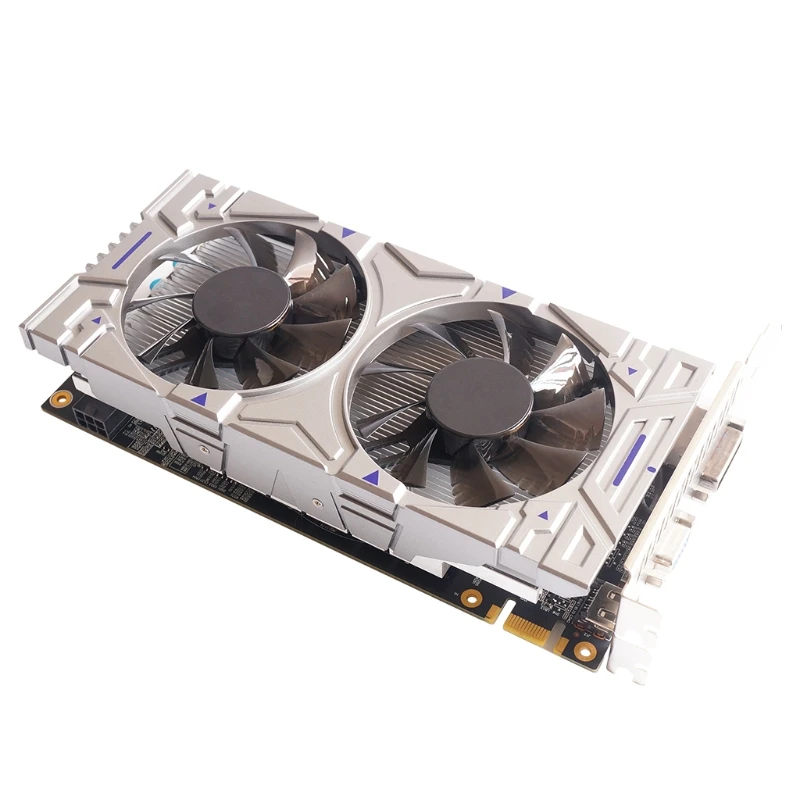 

Portable GTX550Ti 4GB GDDR5 128 Bit Direct Gaming Graphics Card PCI Express 2.0 with Twin Cooling Fan for Computer Games
