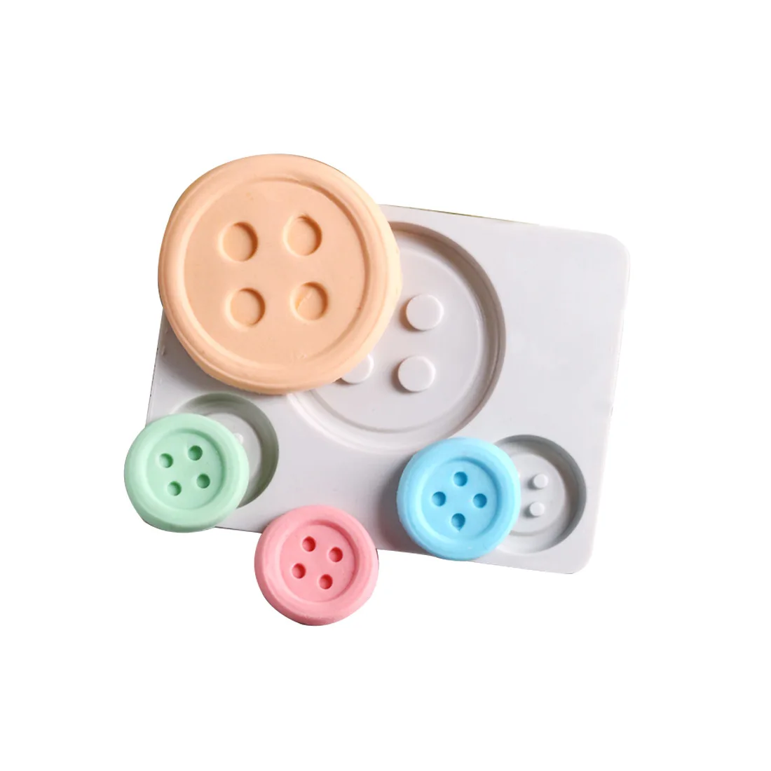 Керамические формы глина полимерная пуговица 3d настенная панель дизайн DIY УФ