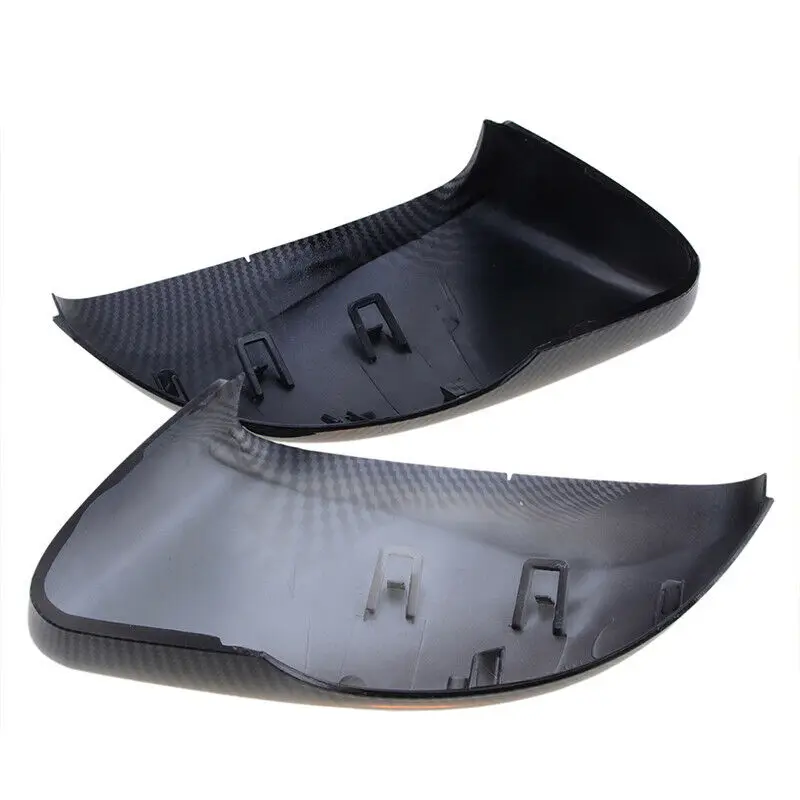 2X L/R Стильная крышка для зеркала заднего вида из углеродного волокна Накладка Golf