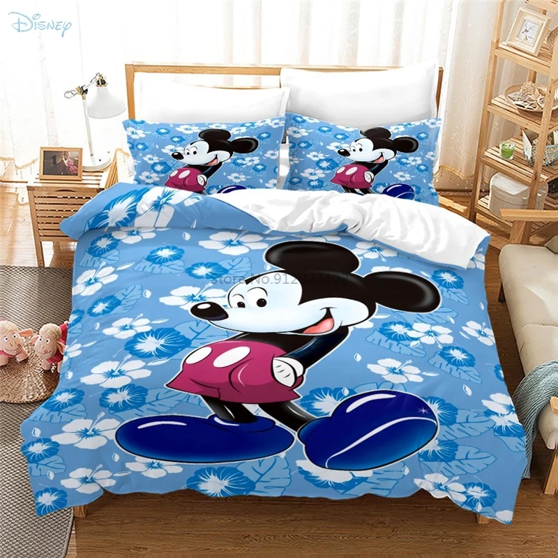 Комплект постельного белья для детей с изображением Микки Мауса и Диснея | Дом