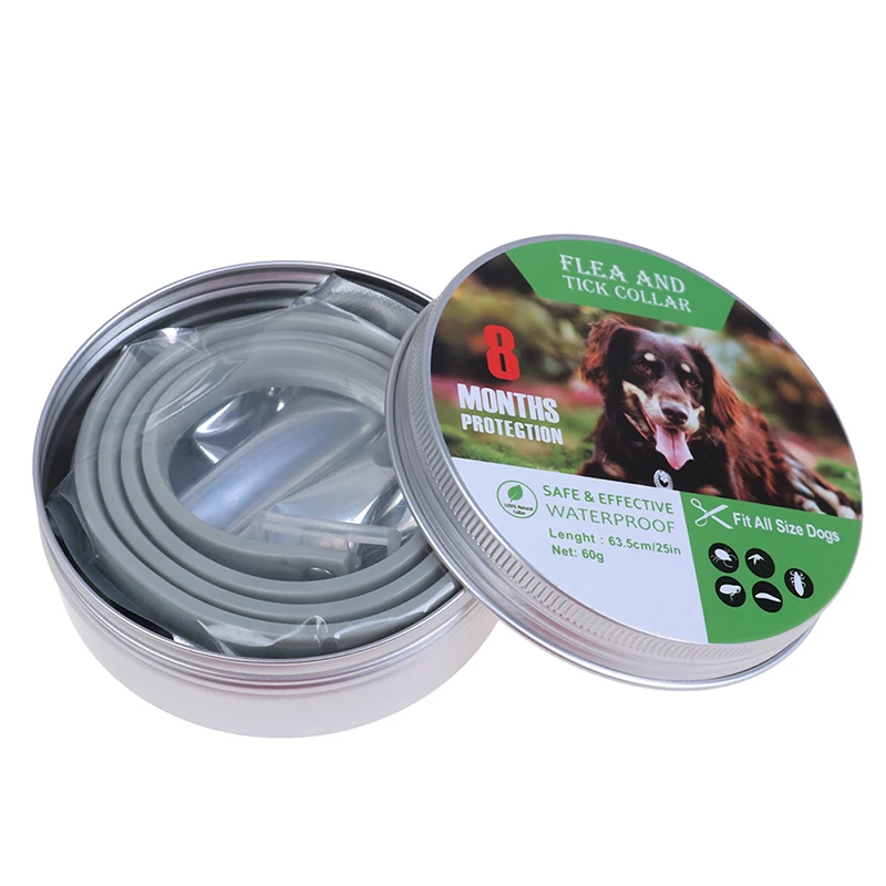 1 шт. ошейник для кошек и собак от клещей регулируемые ошейники домашних животных