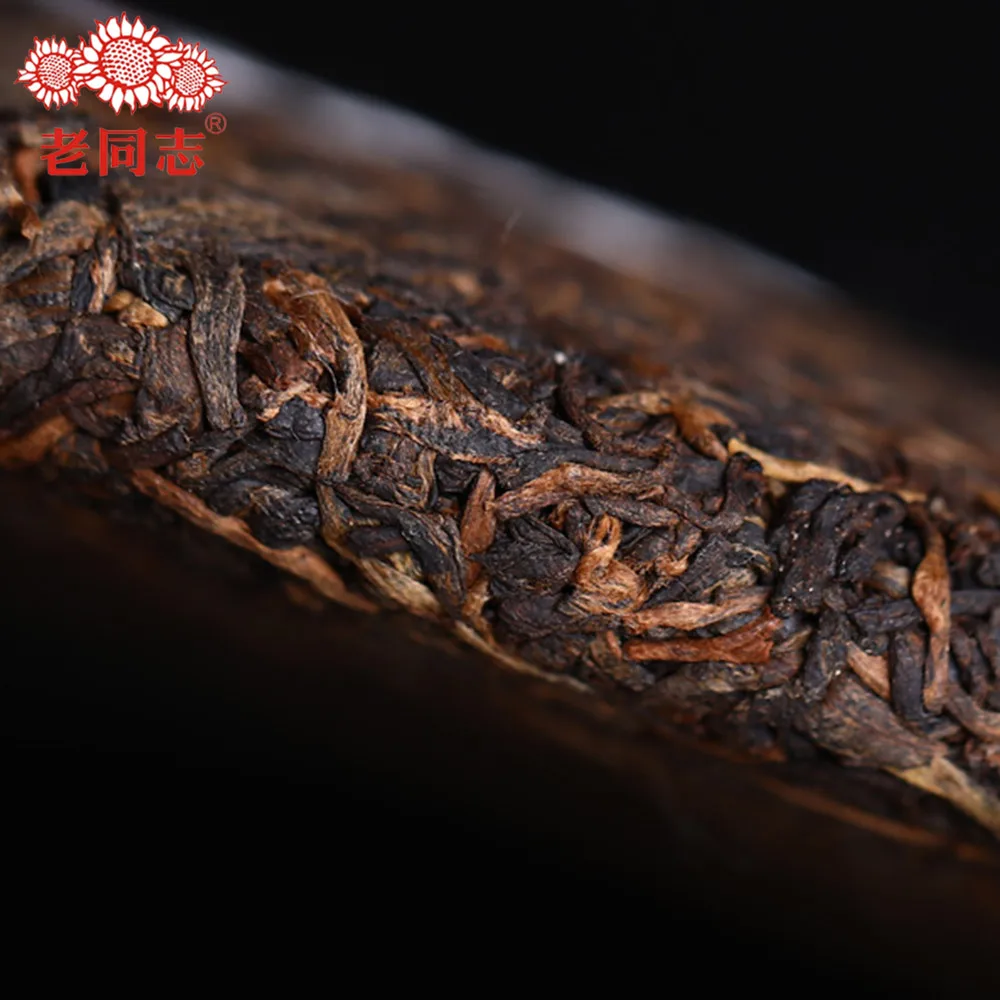 Haiwan 2019 Shu Pu erh ча старый Камрад специальная партия 191 спелый чай Pu'er торт 400 г| |