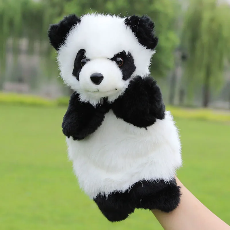 

Panda Hand Puppet Baby Kids Plush Doll Educational Toys Preschool Kindergarten 87HD