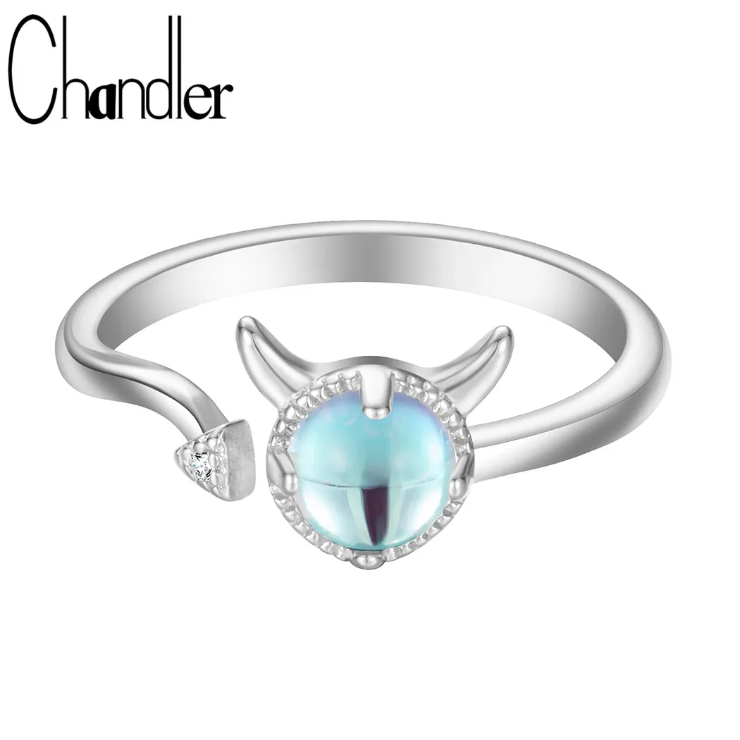 Женское Обручальное кольцо с кристаллом синим камнем | Украшения и аксессуары