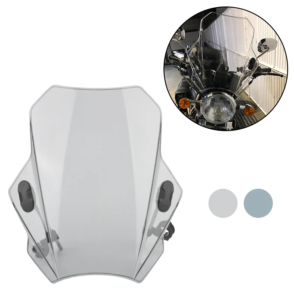 

Universal Motorcycle Windscreen Pit Dirt Bike Wind Deflector Accessories For BMW Honda Suzuki MT07 MT09 R1 R3 CBR600RR CB1000R