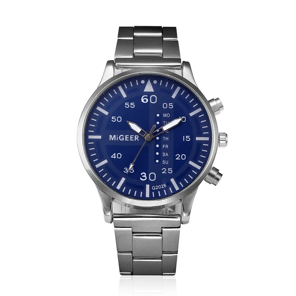 

Mens Watch Business watch Dress watch Man Crystal Steel belt watch Analog Quartz Wrist Watch Military watch reloj hombre YE1