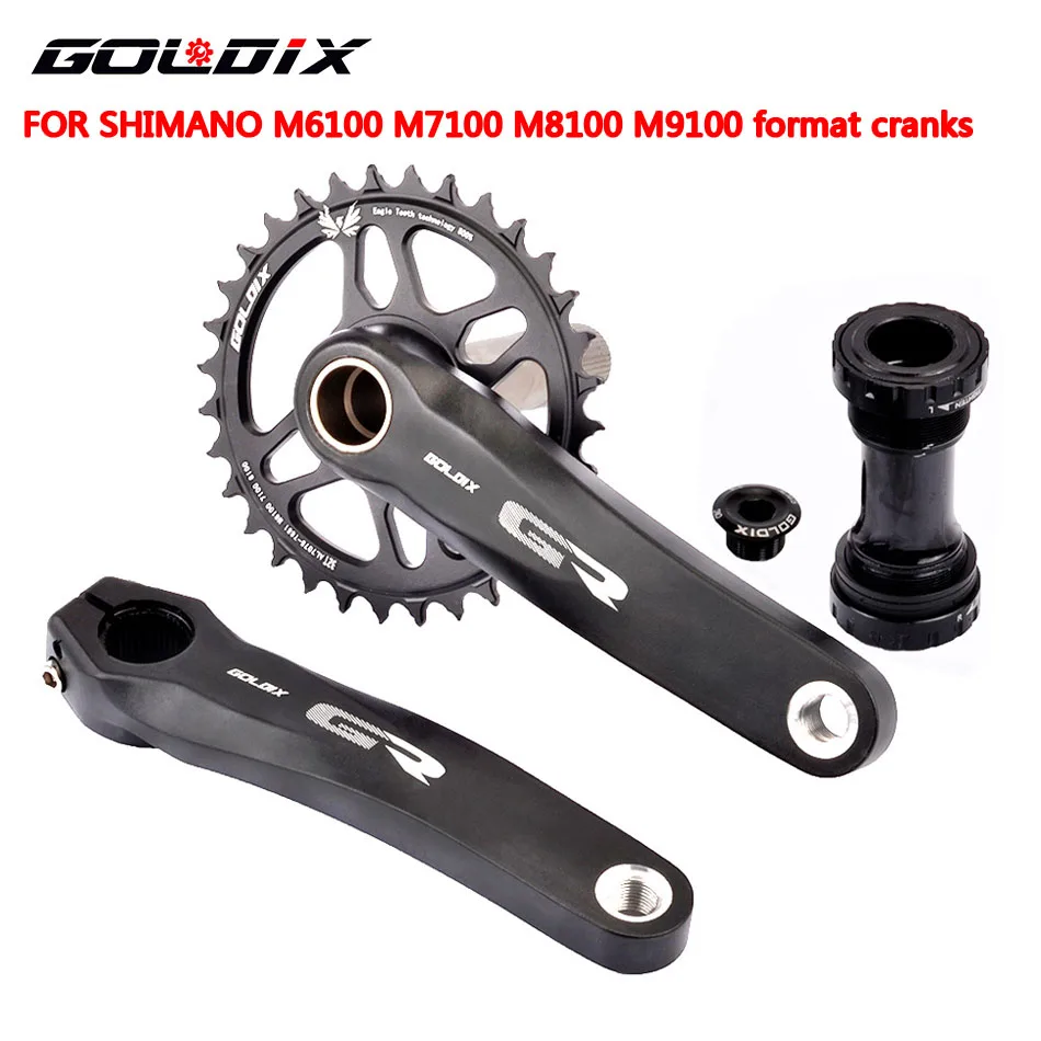 

for shimano SLX FC M7100 M7120 Crank 12S MTB Bike Chainwheel 170mm 32T 34T 36T 38T 40T MT800 Bottom Bracket M7100 Crankset