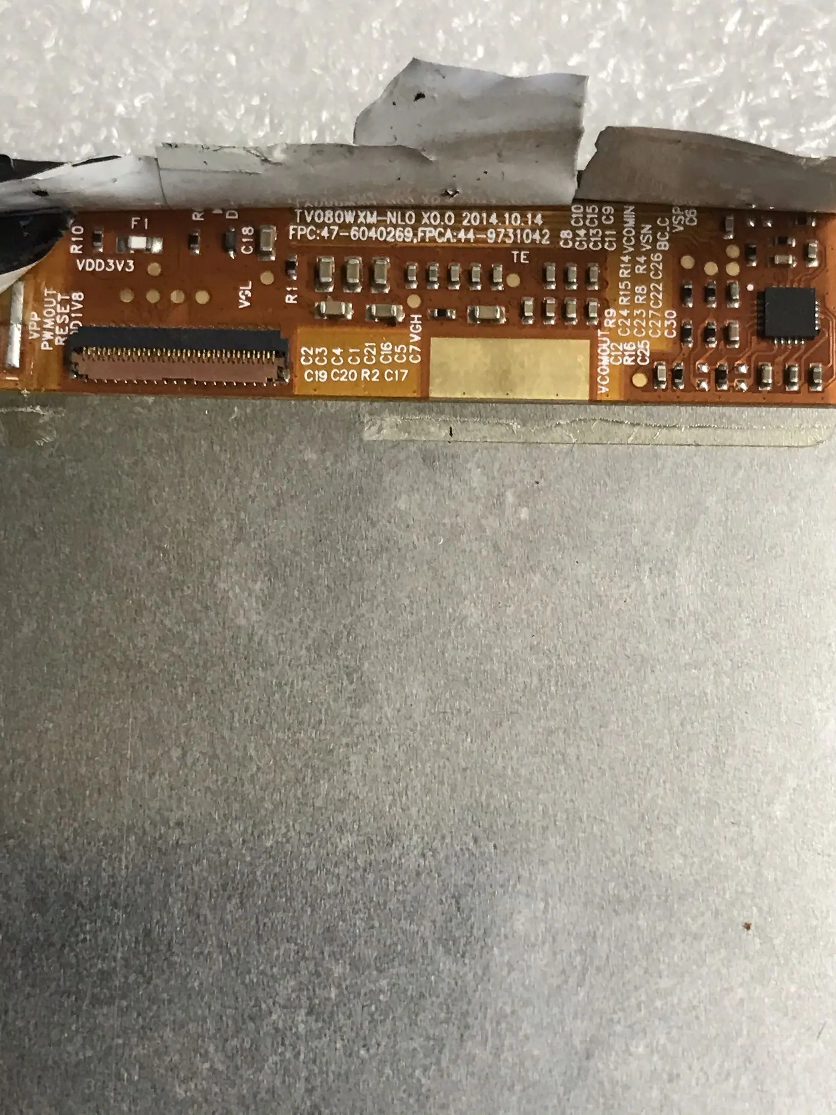 TV080WXM-NLO X0.0 для планшетного компьютера Светодиодные дисплеи экран