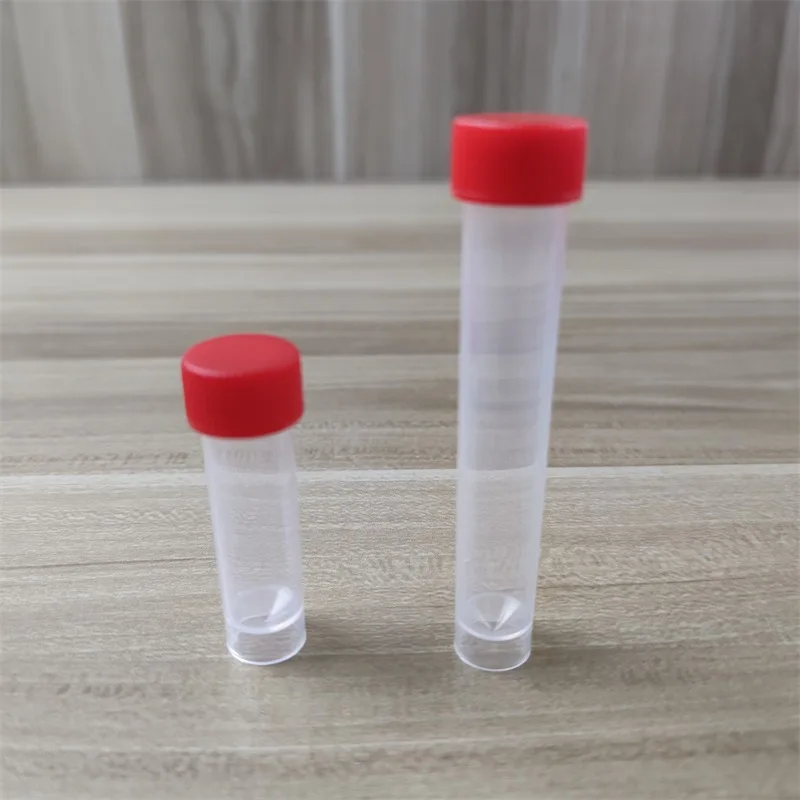 

5 10ml Flat Cap Sampling Tube Cryopreservation Reagent Tube 10000PCS