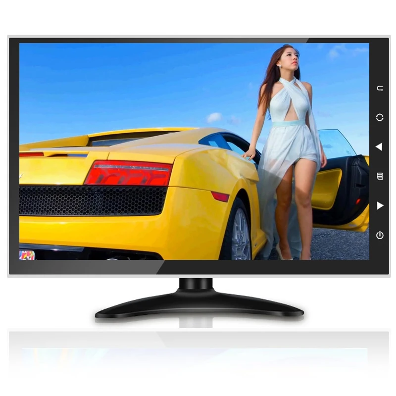 

Высококачественный IPS-дисплей с сенсорной кнопкой на заказ 1024*600 1280*800 панель VGA AV HD-MI ТВ-монитор 10-дюймовый ЖК-экран