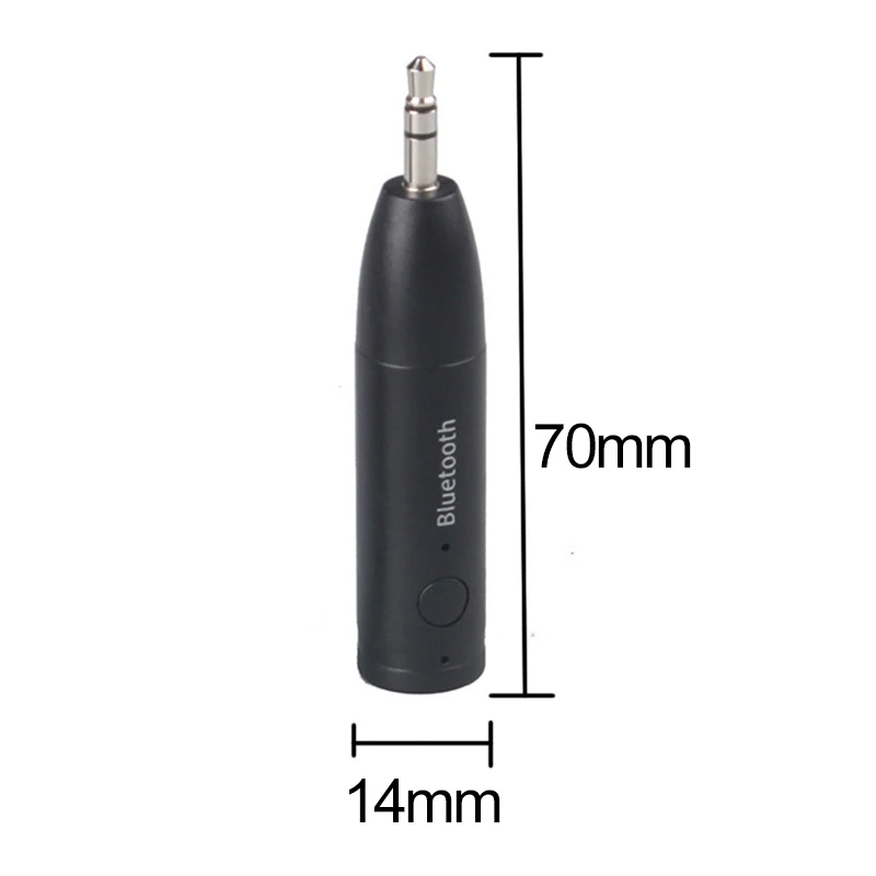 Bluetooth беспроводной аудио приемник 3 5 мм разъем Aux адаптер стерео Handsfree для