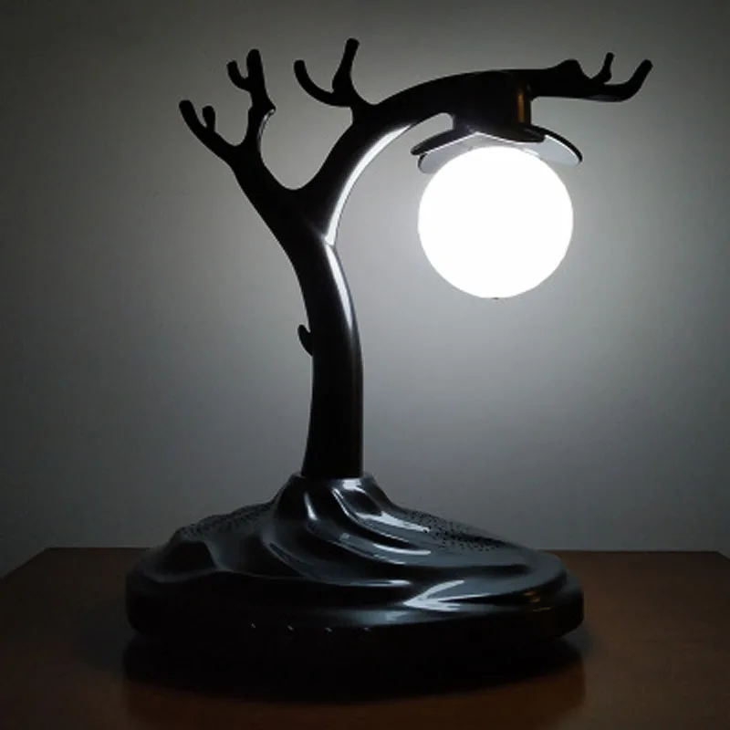 

Magnetic Levitation Bluetooth Speaker 3D Moon Night Light U Disk Music Player Birthday Christmas Gift Night lamp