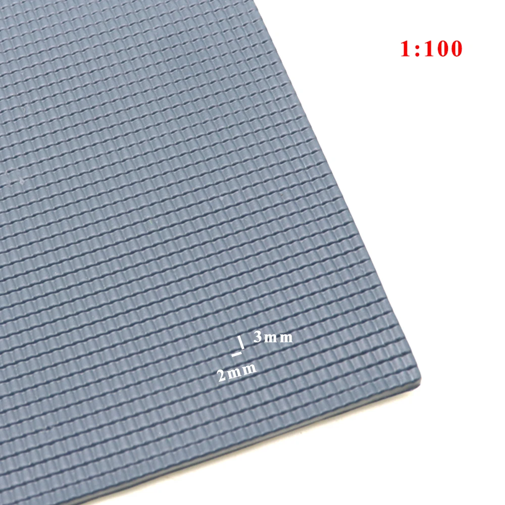 Roof tile-100 Черепица ПВХ камень культуры модель игрушка "сделай сам" для Материал древних 30x20 см плитка модели поверхность Античная kровельный конструкционный поезд - Цвет: Roof tile-100