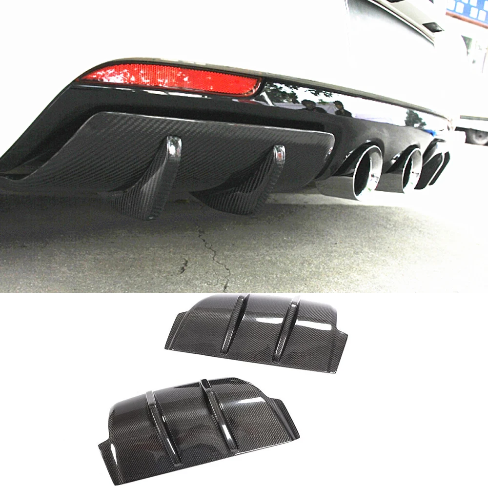 Углеродного волокна/FRP задний бампер для губ крышка планки Volkswagen Golf 6 VI MK6 R20 2010 2011