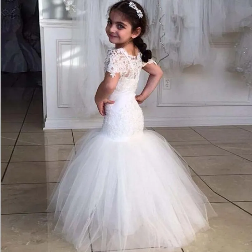 

Photoshoot Flower Girl Dresses For Wedding vestidos de comunión Mermaid Flower Girl Dress Birthday Wear платья знаменитостей