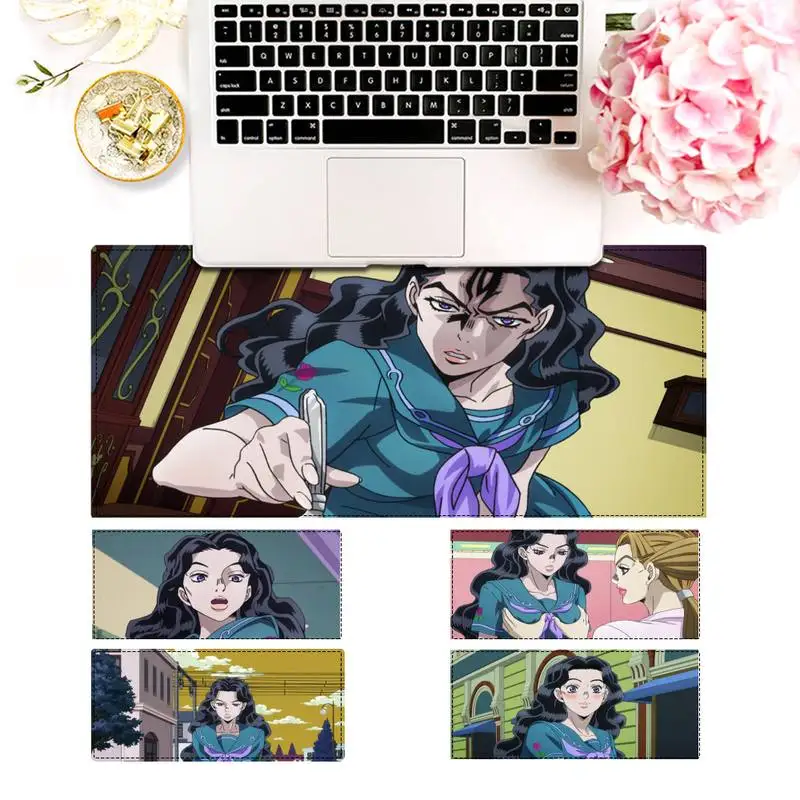 

Large XXL JoJo Yukako Yamagishi Mouse Pad Laptop PC Computer Mause Pad Desk Mat For Big Gaming Mouse Mat For Overwatch/CS GO
