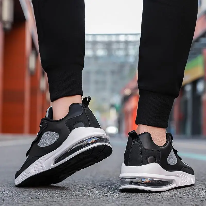 

Korean Version Men's Running Shoes Casual Sports Shoes Trend Men's Shoes Air Cushion Running Shoes Breathable Cushioning Shoes