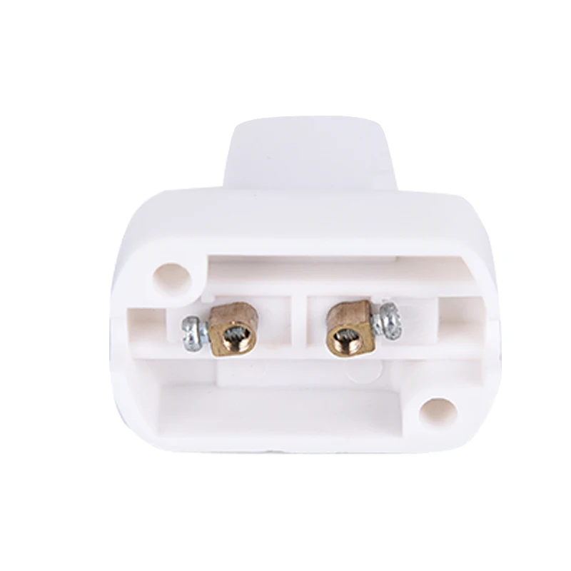 

For E17 E14 White Square Lamp Holder LED Light Bulbs Aging-Test Light Base