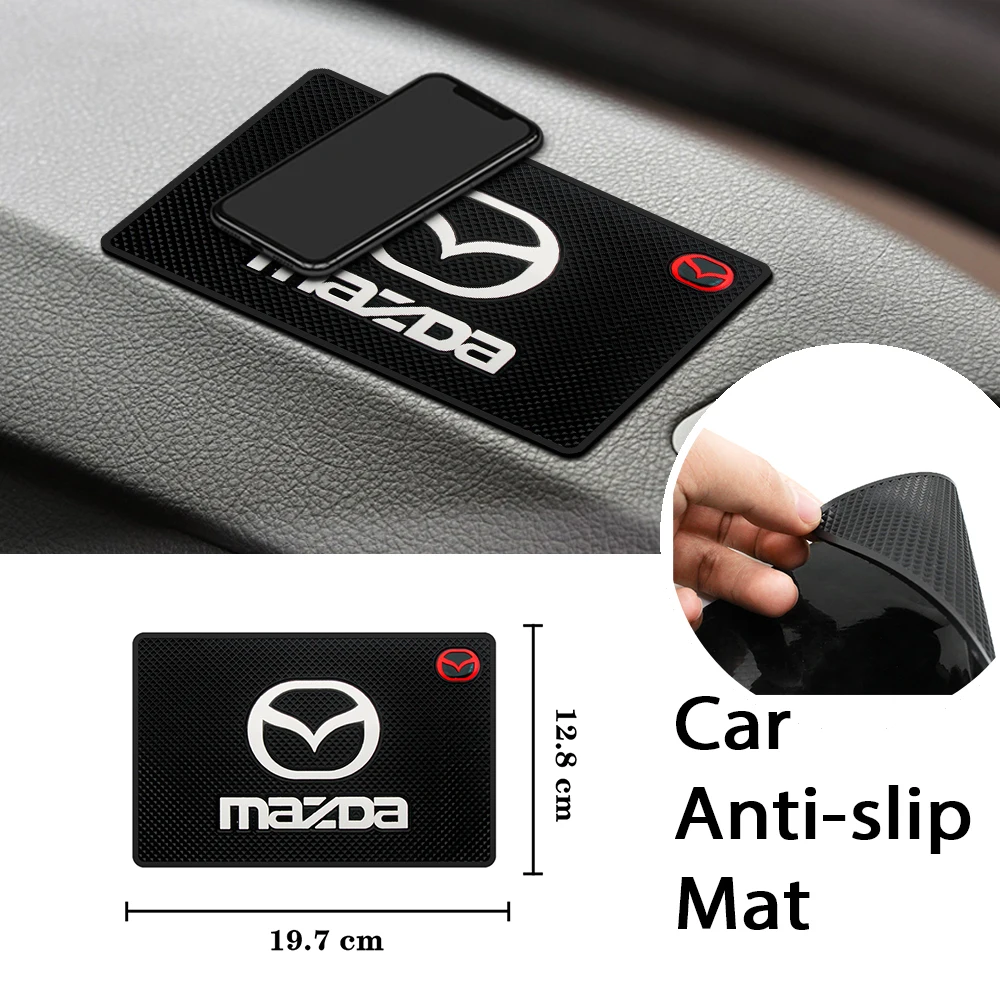 

Rubber Car Phone Stand Non-Slip Mat Anti-Slip Mat Pad Mobile Sticky Dashboard Car Styling For MAZDA 3 BK BL 5 CR CW 6 II GH