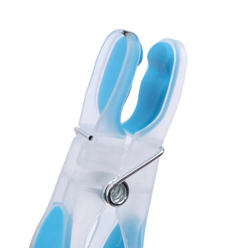 

12pcs/pack Small Drying Clip Plastic Clothespin Windproof Underwear Socks Drying Rack Clothespin