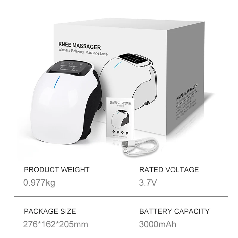 

Vibration Laser Heated Air Massage Knee Physiotherapy Instrument Knee Massage Rehabilitation Pain Relief Leg Massage