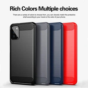 for xiaomi poco m3 case for xiaomi poco m3 cover x3 nfc redmi note 9 pro 9s 9a 9c mi 10t lite pro silicon shell coque phone case free global shipping
