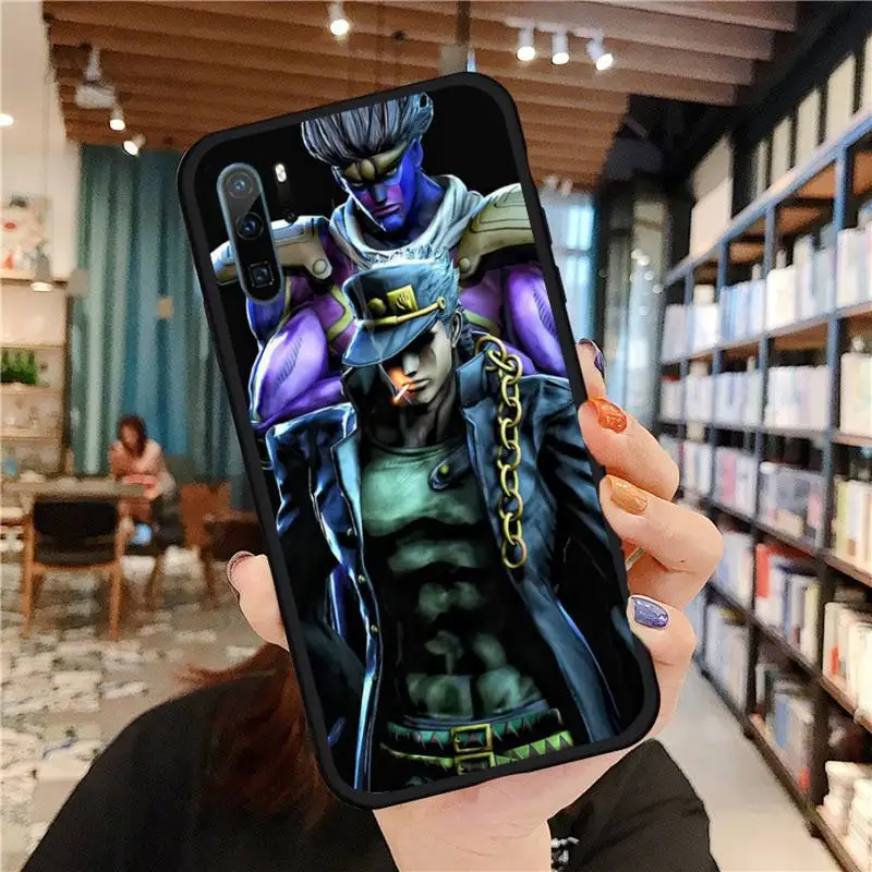 

Jotaro Kujo Jojo's Bizarre Adventure Phone Case For Huawei honor Mate P 9 10 20 30 40 Pro 10i 7 8 a x Lite nova 5t