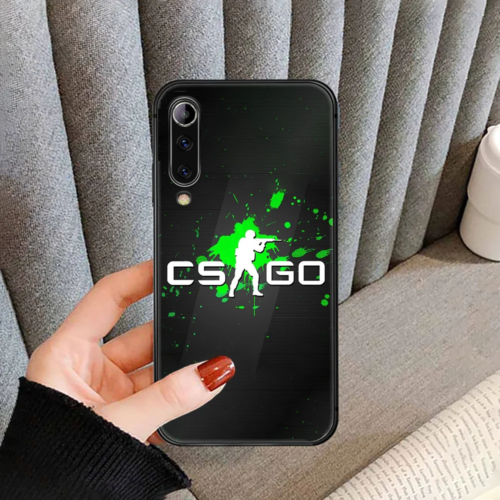 

Popular Game CSGO Phone Case cover For XIAOMI redmi note K 4 5 6 7 8 9 10 20 30 3 A X Pro ultra black hoesjes trend bumper