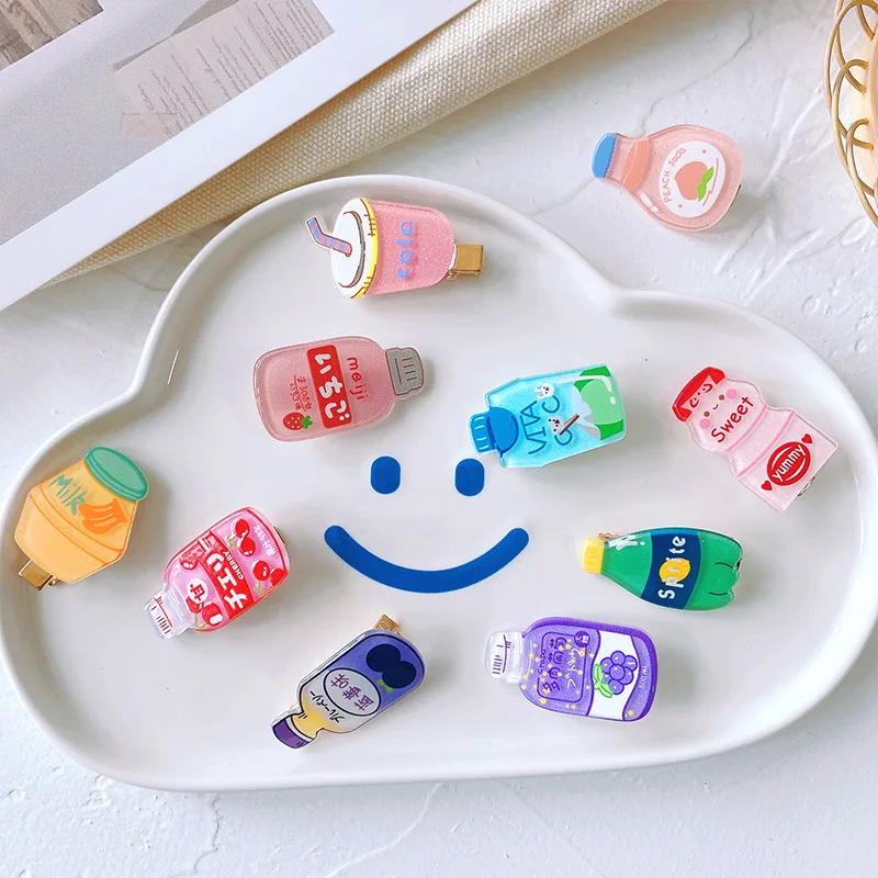 

Заколка для волос детская, с рисунком в виде утконоса