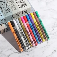 new permanent acrylic paint marker pen for ceramic rock glass porcelain cup wood fabric canvas painting office school supplies
