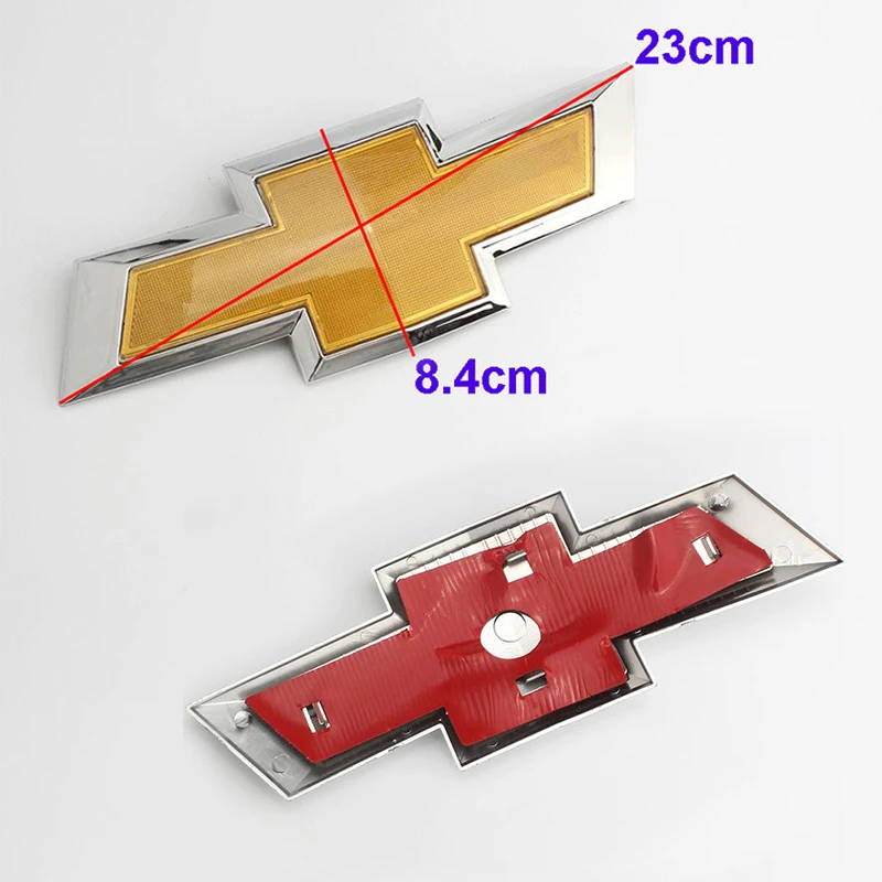 23x8.4cm Auto 3D Front Emblem Rear Trunk Badge 17x5.5cm Decals for Chevrolet Aveo Lova Cruze Spark Epica Car Logo Accessories | Автомобили