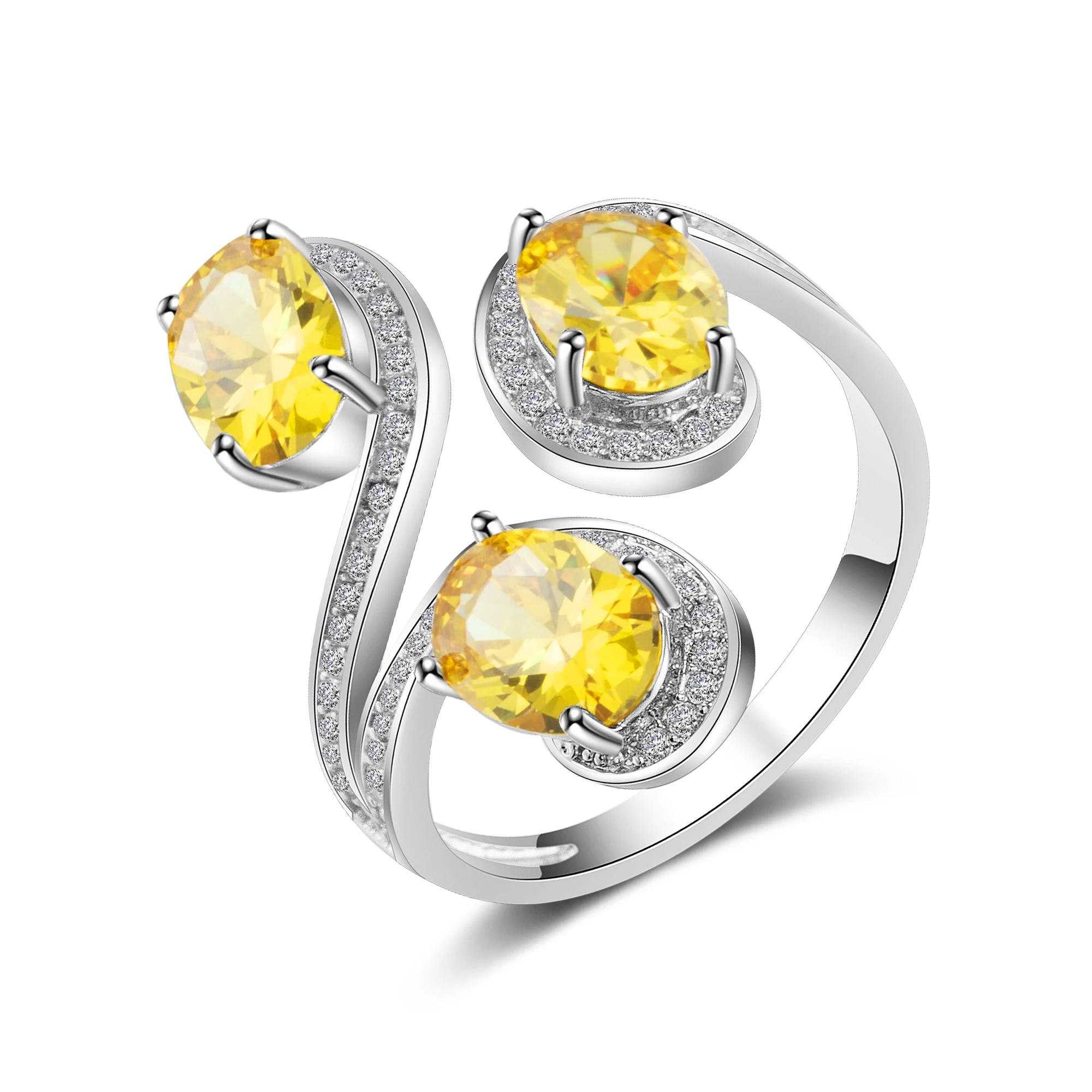 RAKOL Новая мода желтого цвета голубого зеленого с украшением в виде кристаллов