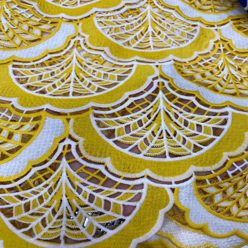 Nigerian Lace Fabric France Cord Lace Fabric African Lace For Party Dress Popular Dubai Style TS9362