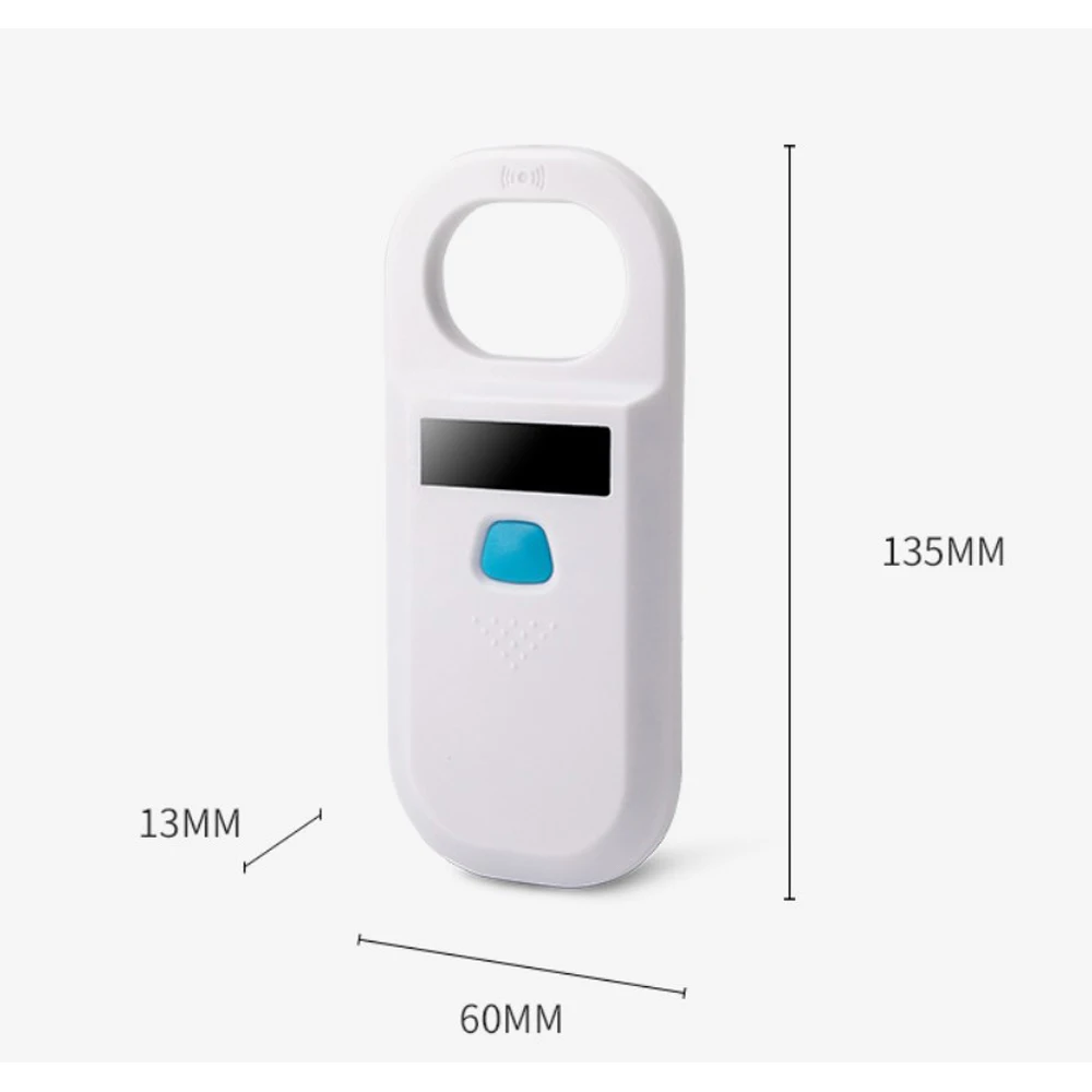 Сканер микрочипа для домашних животных ISO11784/5 Ручной USB-сканер чтения id собак