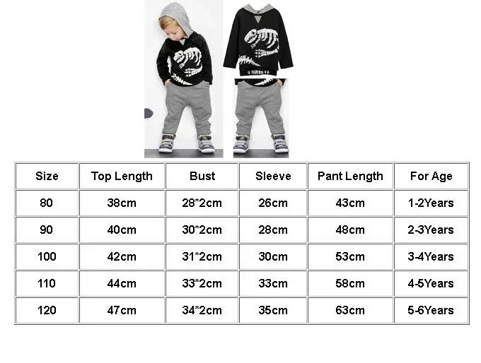 AU Stock Baby Boy Kids Dinosaur Hooded Clothes T-shirt Pullover+Pants Outfit Set | Детская одежда и обувь