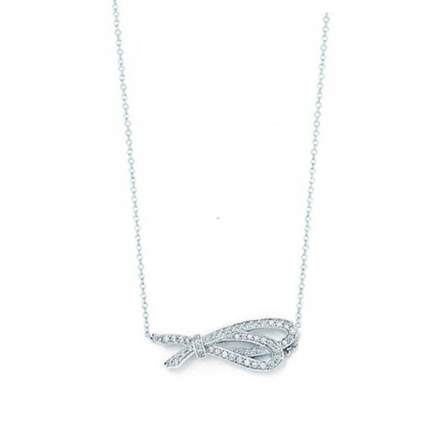 

42 Original 925 Sterling Silver Jewelry Classic Necklace with Original Engraved Women's Jewelry Gift Free Shipping Wholesale